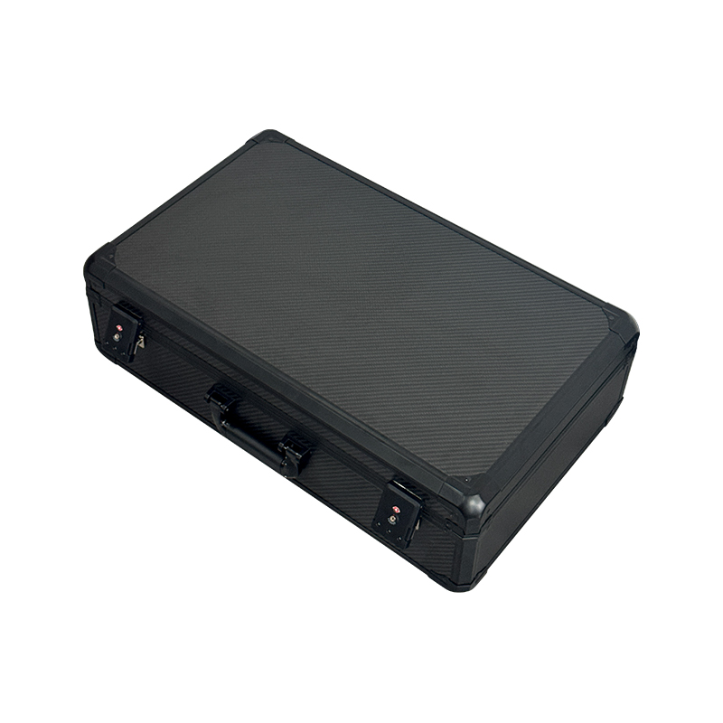 Caja de entrega para llevar con textura de fibra de carbono rígida y ligera Caja de entrega para llevar con textura de fibra de carbono rígida y ligera