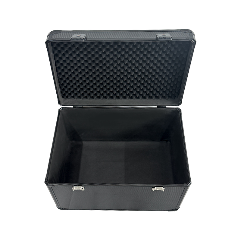 Caja de entrega para llevar con textura de fibra de carbono rígida y ligera Caja de entrega para llevar con textura de fibra de carbono rígida y ligera
