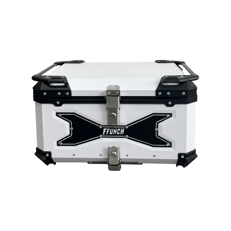 Caja de entrega para llevar con textura de fibra de carbono rígida y ligera Caja de entrega para llevar con textura de fibra de carbono rígida y ligera
