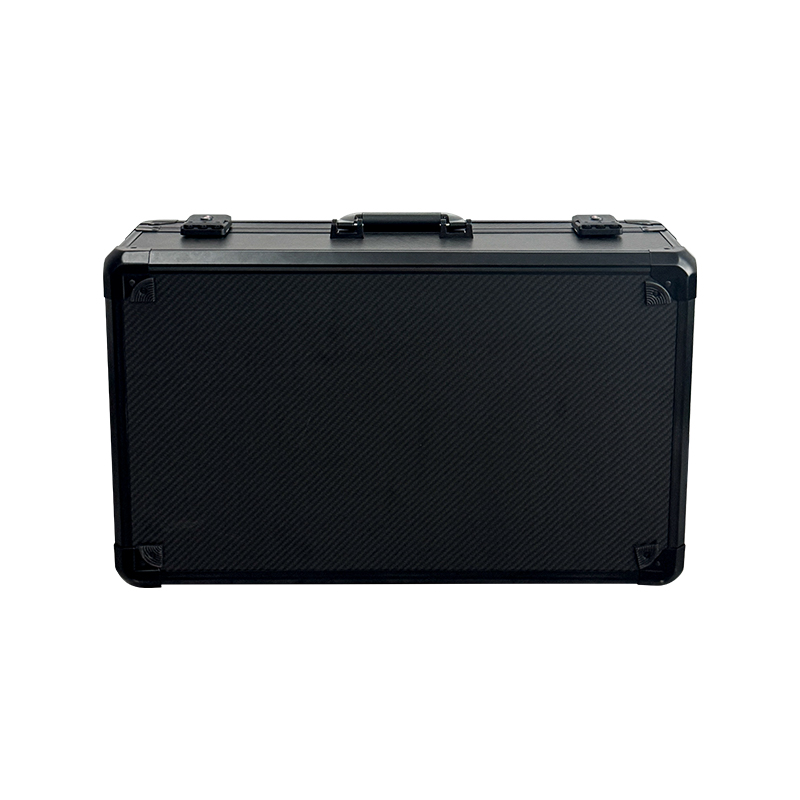 Caja de entrega para llevar con textura de fibra de carbono rígida y ligera Caja de entrega para llevar con textura de fibra de carbono rígida y ligera