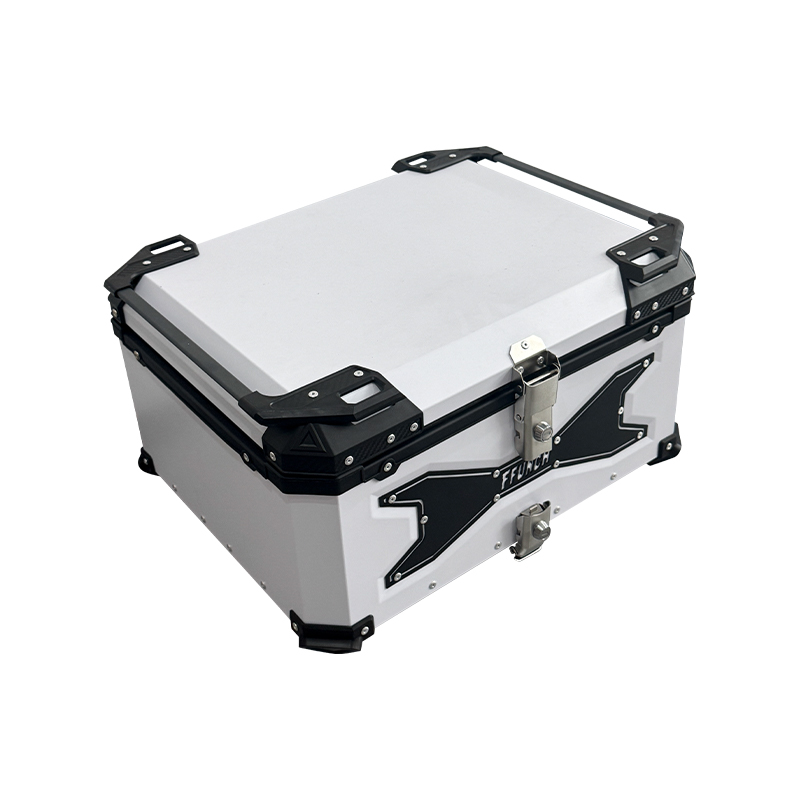 Caja de entrega para llevar con textura de fibra de carbono rígida y ligera Caja de entrega para llevar con textura de fibra de carbono rígida y ligera